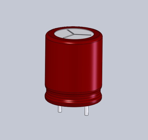 电子器件电容Electrolitic Capacitor Radial 10x12缩略图